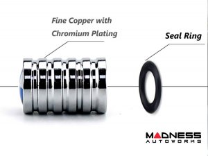 Jaguar Custom Valve Caps - Leaping Jaguar